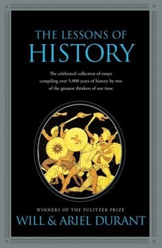 Libro The Lessons Of History By Will Durant En Ingles