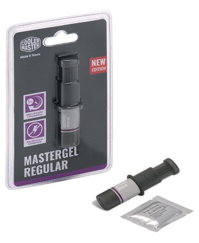Pasta térmica New Mastergel Regular 5 w/ml 2.5g - Cooler Master
