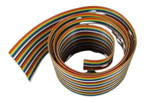 Cable Plano Ribbon Multicolor 26hilos 1 Metro