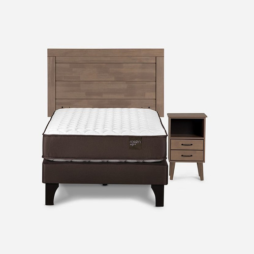 Imagen 1 de 6 de Rosen Cama Ergo T New 0.90x2.00 Sicilia