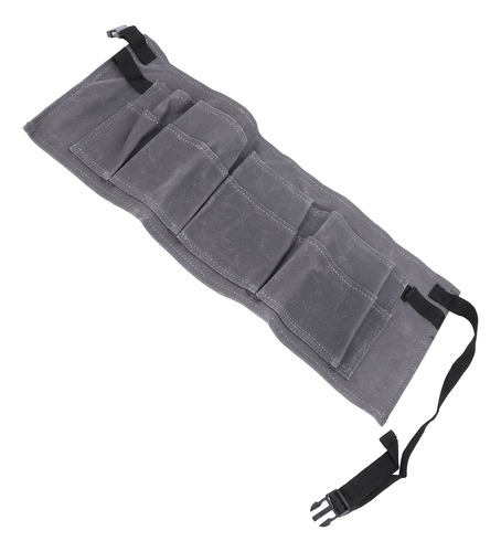 Riñonera De Lona Para Herramientas De Electricista, Gris