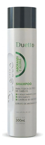  Shampoo Hidratante Jaborandi Alumã Duetto 300ml