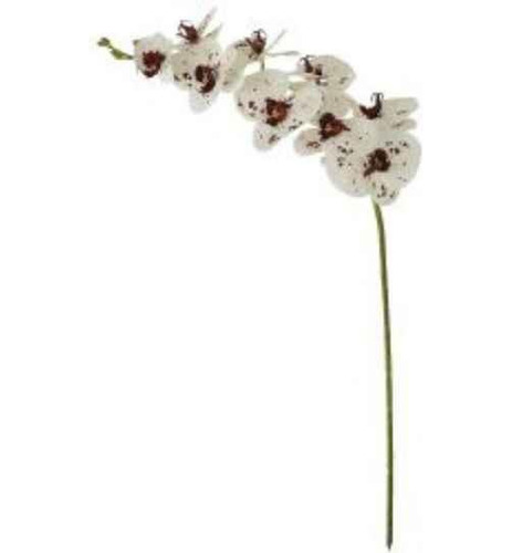 Orquidea Haste Phalaenopsis Real Toque Branco Beauty 94cm