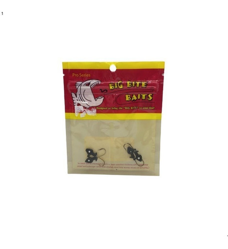 Jig Pesca Panfish 4 Pz Big Bite Señuelo Cabeza Anzuelo