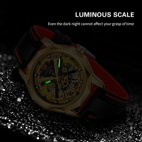 Reloj Mecánico Automático De Negocios Para Hombre Con Correa