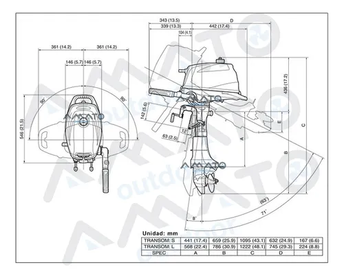 Motor Fuera De Borda Suzuki 6 Hp 4t Pata Larga Linea Nueva