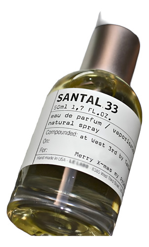 Perfume Le Labo Santal 33 Edp 100ml
