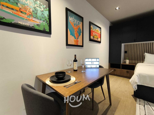 Departamento En Narvarte Oriente, Benito Juárez Con 1 Recámara, 55 M², Id: 142985