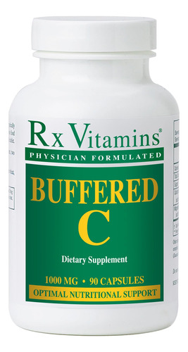 Rx Vitamins - C Tamponada 500 Mg 90 Capsulas [salud Y Bellez