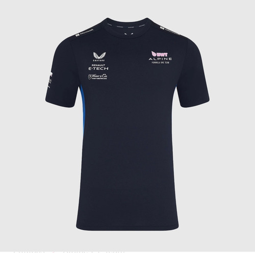 Remera F1 Alpine Colapinto Castore Original
