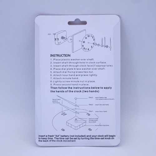 Gran Diy Reloj De Pared Movimiento Multi Manos Mecanismo