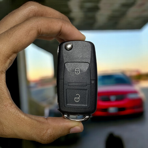 Carcaça Para Vw Chave Canivete Fks Sistec Eclipse Defender