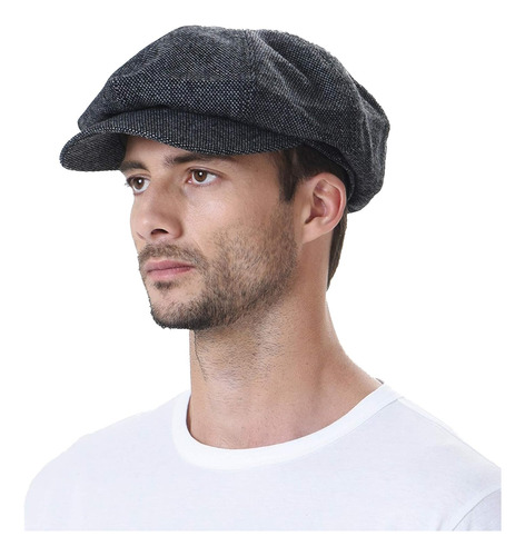 Gorra Withmoons Newsboy Lana Fieltro Simple Gatsby Ivy Cap..