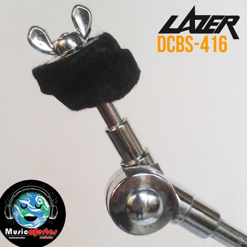 Imagen 4 de 6 de Soporte Lazer Dcbs 416 Boom Jirafa Pata Doble Para Platillo