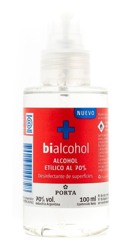 Alcohol En Spray - Bialcohol (100ml) Super Oferta