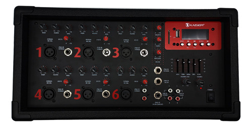 Consola Kaiser Mix-2306dusb De Mezcla 115v/230v