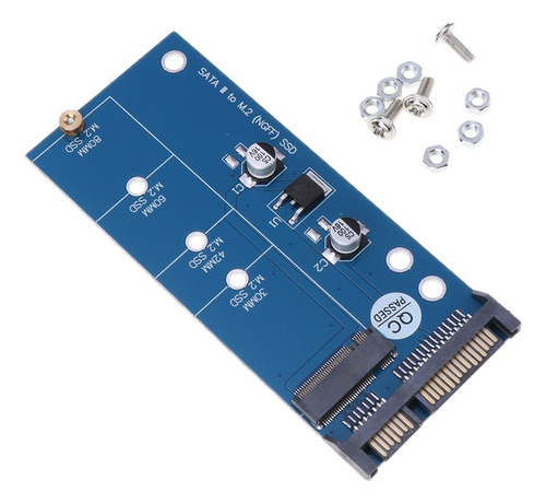 Adaptador Ssd M.2, Ngff O Msata A Tarjeta Convertidora Sata,