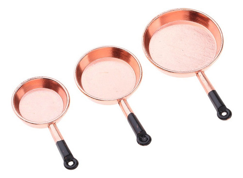 .. Utensilios De Cocina En Miniatura Bronce