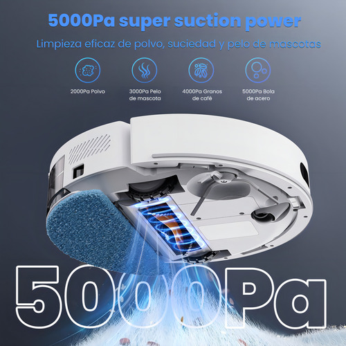 Lydsto R1 Edge Aspiradora Y Trapeadora Robot Autocarga