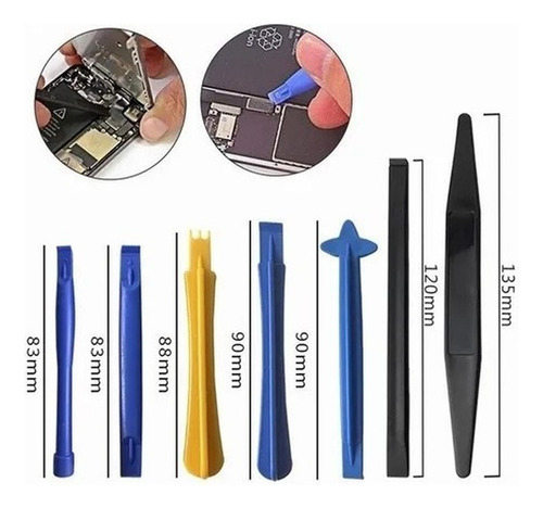 Kit Herramientas 24 En1 Reparación Smartphones + Alfombra