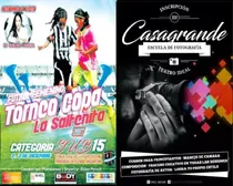 Comprar 100 Folletos Flyers Volantes 10x15 Cm Ilust 150 G Simple Faz