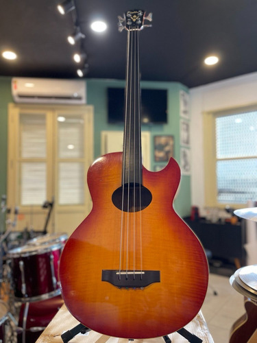 Imagem 9 de 9 de Raríssimo Baixolão Washburn Ab10ts Americano