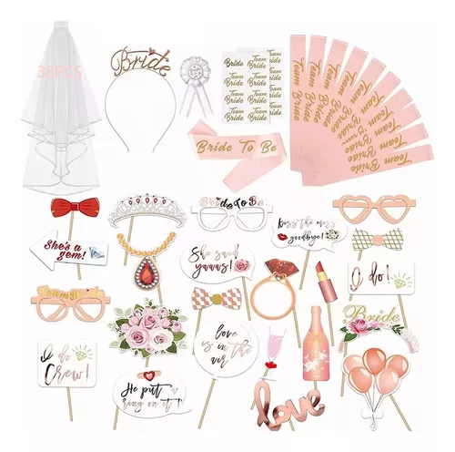 Bride to be. Accesorios para despedida de soltera.