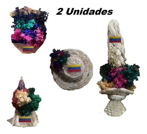 Imanes Decoración Neveras Artesanales En Cabuya/flores Secas