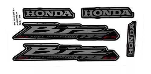 Kit Adesivo Friso Refletivo Moto Honda Biz 125 Personalizado