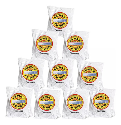 Parafina Fu Wax  Kit 10 Todos Modelos  Escolha Como Quiser!