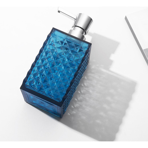 Dispensador De Jabón Reutilizable Botella Dispensador Azul