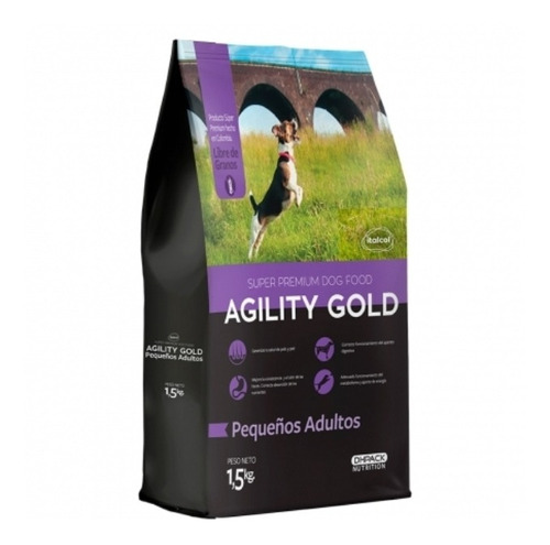 Agility Gold Pequeños Adultos 1.5 Kg 