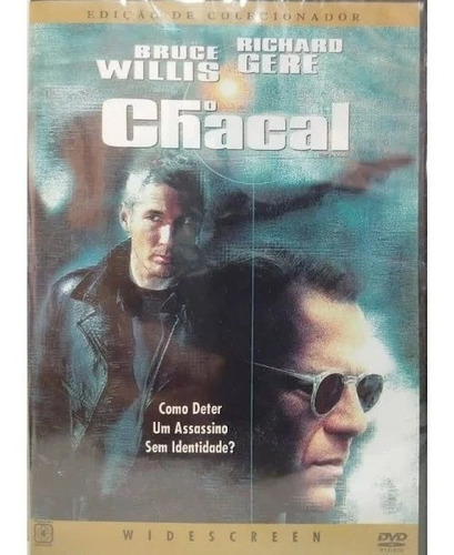 Dvd - O Chacal - 1997 - Willis / Gere - Lacrado - Original 