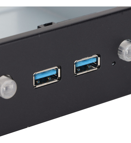Conector De Panel Frontal, Adaptador Usb, 2 Puertos, Usb3.0,
