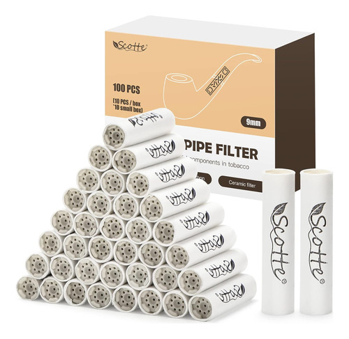 Filtros De Tubería De Tabaco De Carbón Activado Scotte