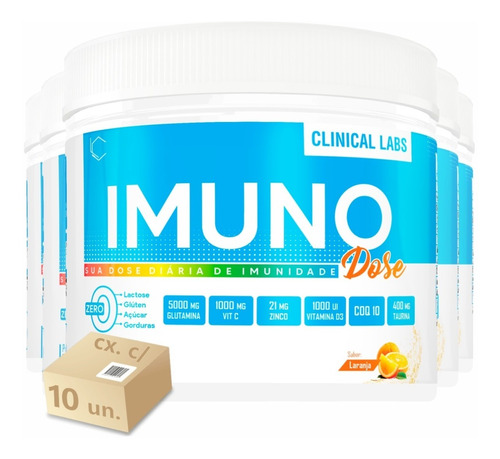 Kit 10x Imuno Dose 200g - Suplemento Diário De Imunidade