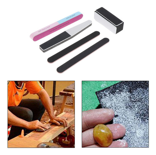 5pcs Modelo Herramientas Lijado Palos Set Limas De Estilo 1
