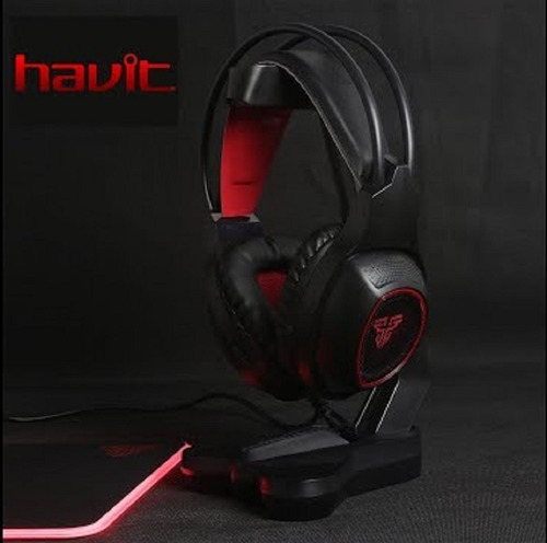 Imagen 5 de 6 de Soporte Para Audifonos Gaming Havit Hy505 Holder Negro