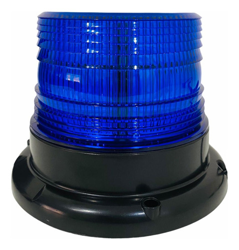 Baliza Intermitente Led Azul 12v 24v Seguridad Vial A-vip