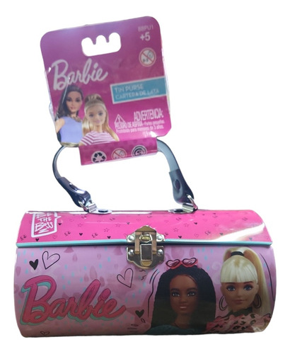 Cartera Metalica Barbie, Cartera Lata