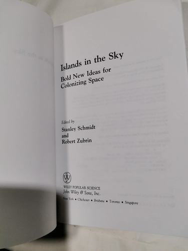 Islands In The Sky: Bold New Ideas For Colonizing Space (Usado)