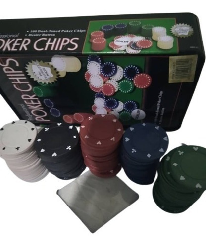 Juego De Póker Chips Plástico