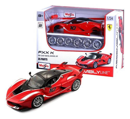 Auto Para Armar Modelo Ferrari Fxx-k, 1:24 Original Maisto