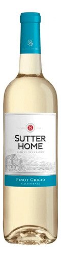 Pack De 2 Vino Blanco Sutter Home Pinot Grigio 750 Ml