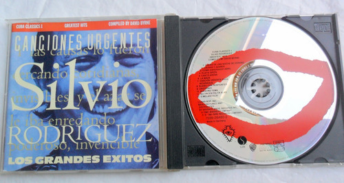 Silvio Rodriguez Grandes Éxitos Compil David Byrne Cd Imp 