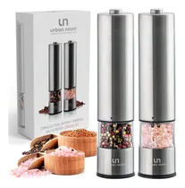 Comprar Molinillos De Sal Y Pimienta Acero Inoxidable Automáticos