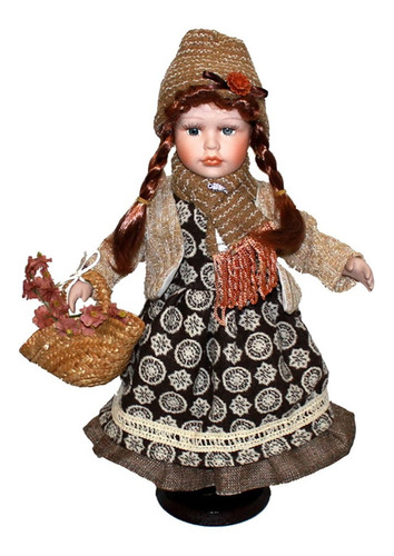 Muñeca De Porcelana Victoriana Estilo4