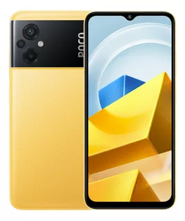 Xiaomi Pocophone Poco M5 (5 Mpx) Dual SIM 128 GB yellow 6 GB RAM