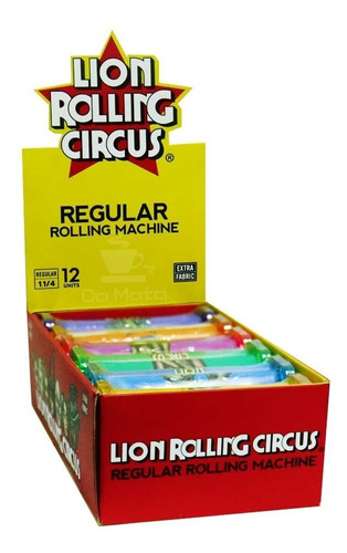 Bolador, Caixa  Lion Rolling Circus 1 1/4 - Tabacaria