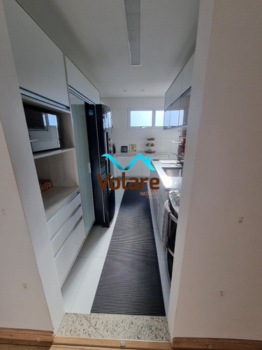 Imagem 10 de 28 de Apartamento Rico Em Armários Panejados Em Todos Os Ambientes Com 2 Vagas De Garagem E Sacada Gourmet! - 2885 - 70431832